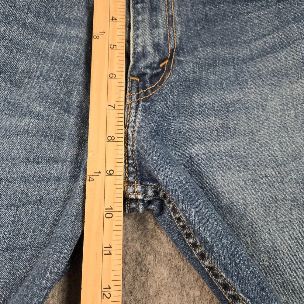 Levi's 511 Jeans Mens 28x29 (tag 30x30) Blue Slim Taper Stretch‎ Medium Wash